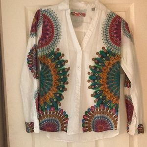 Desigual cotton button up